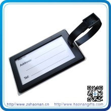 Design Soft PVC Luggage Tag with Colorful Logo for Promotional